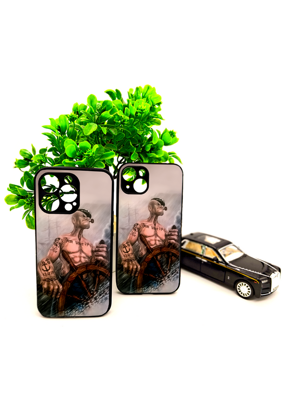 Popeye the Sailor Printed Iphone Mobile Cover