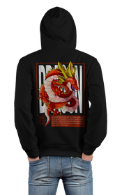 LINDWORM DRAGON Design 450gsm Premium Hoodie