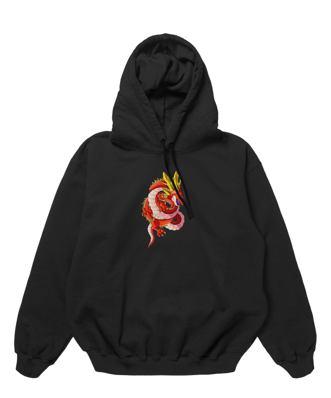 LINDWORM DRAGON Design 450gsm Premium Hoodie