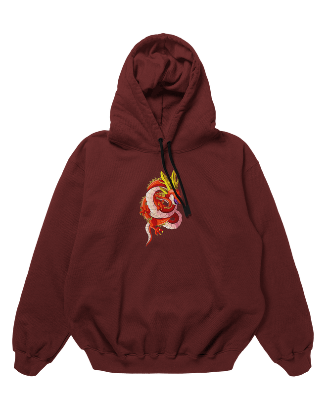 LINDWORM DRAGON Design 450gsm Premium Hoodie