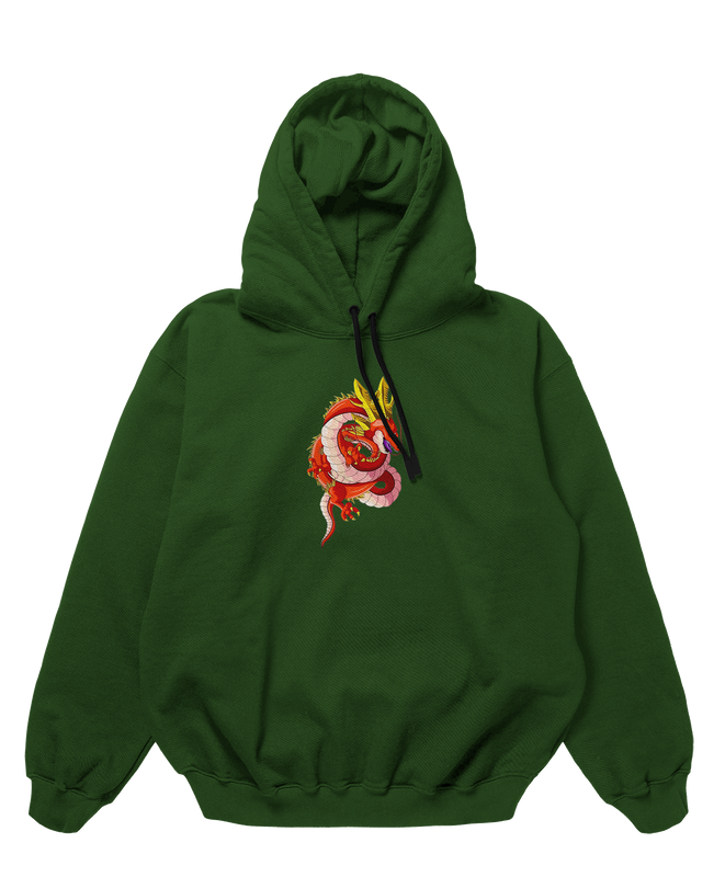 LINDWORM DRAGON Design 450gsm Premium Hoodie