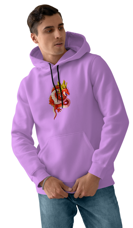 LINDWORM DRAGON Design 450gsm Premium Hoodie