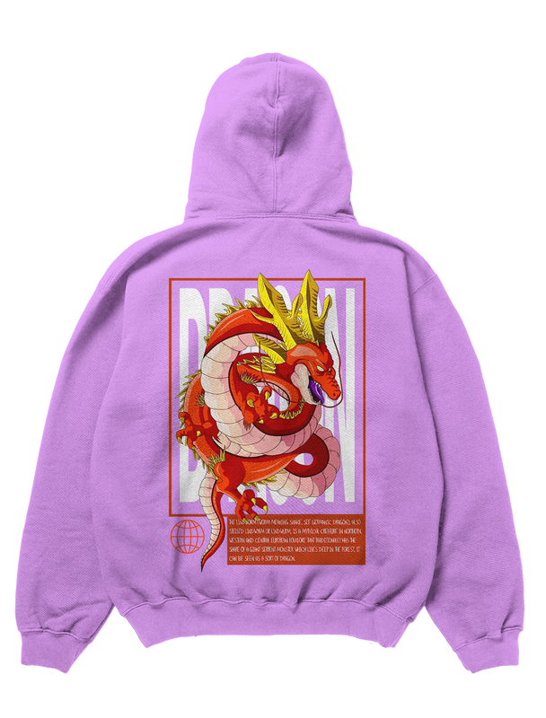 LINDWORM DRAGON Design 450gsm Premium Hoodie