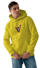 Marvels Venom Design Yellow 450gsm Premium Hoodie