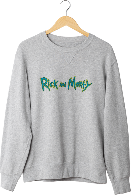 Rick and Morty Design 100% Cotton Sweatshirt