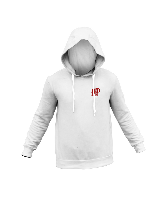 Harry Potter Design White Hoodie 100% Cotton