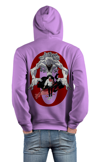 Jujutsu Kaisen Design Lavender Color 450gsm Premium Hoodie