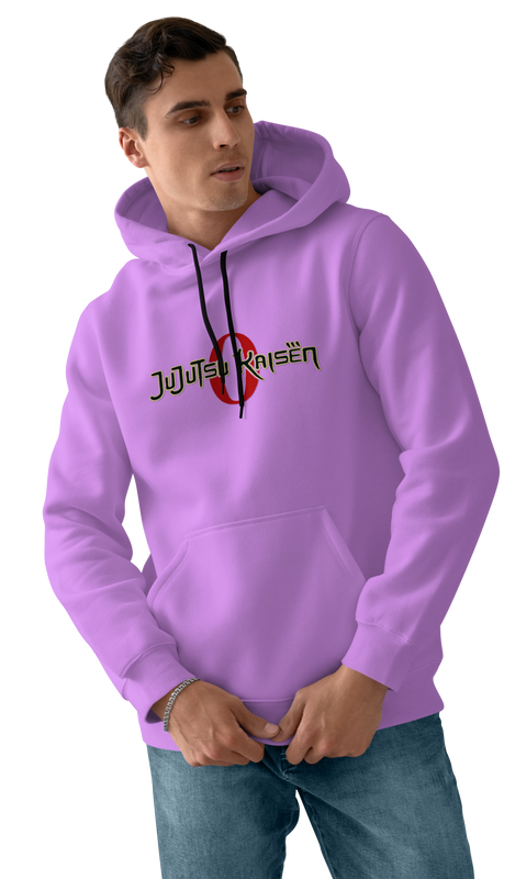 Jujutsu Kaisen Design Lavender Color 450gsm Premium Hoodie