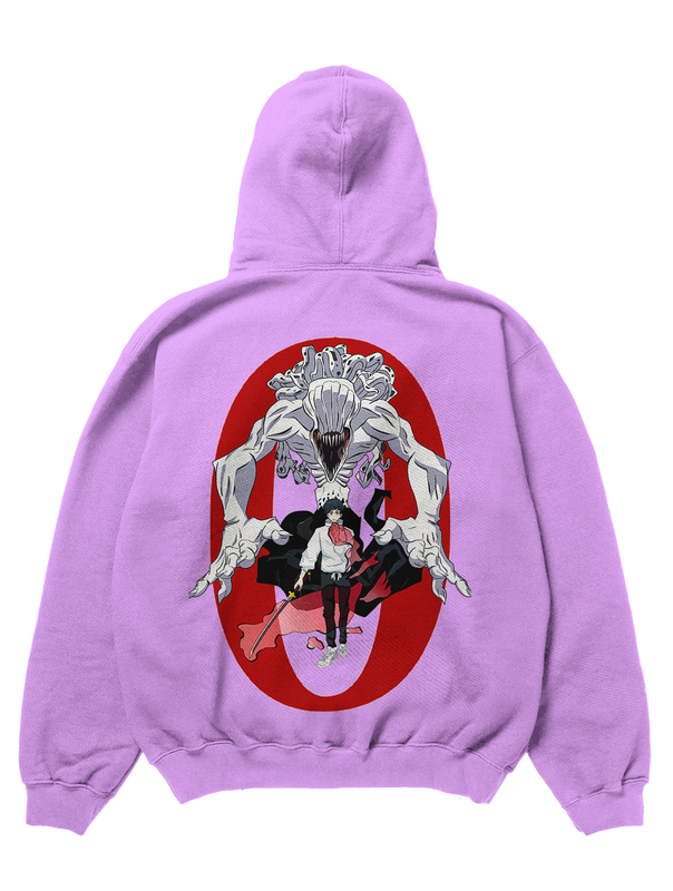 Jujutsu Kaisen Design Lavender Color 450gsm Premium Hoodie