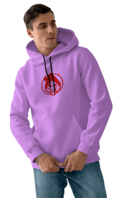 Roman Statue Design Lavender Color 450gsm Premium Hoodie
