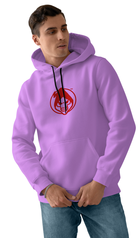 Roman Statue Design Lavender Color 450gsm Premium Hoodie