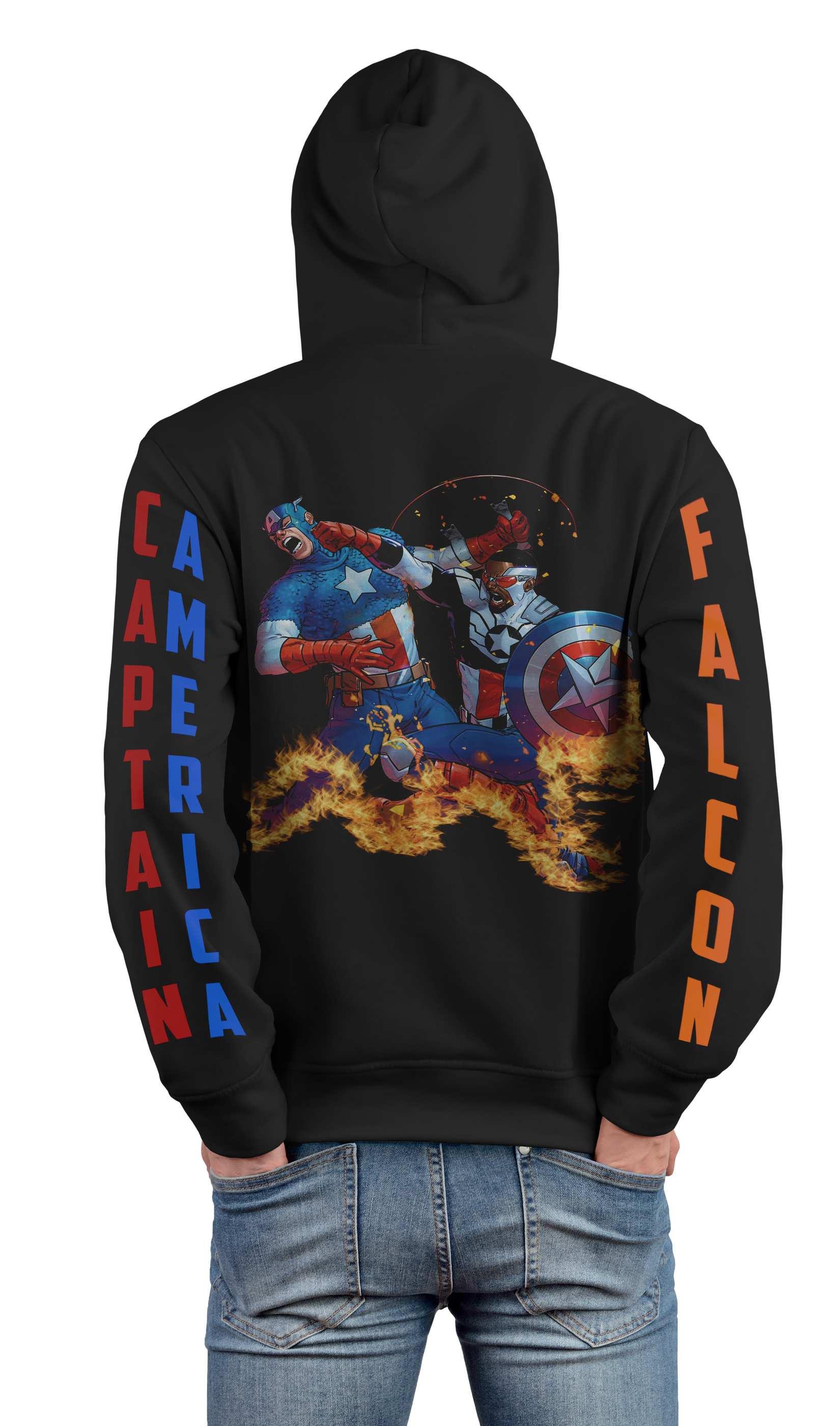 Captain America Design premium 450gsm Premium Hoodie