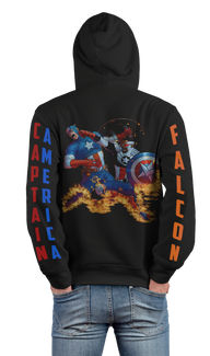 Captain America Design premium 450gsm Premium Hoodie