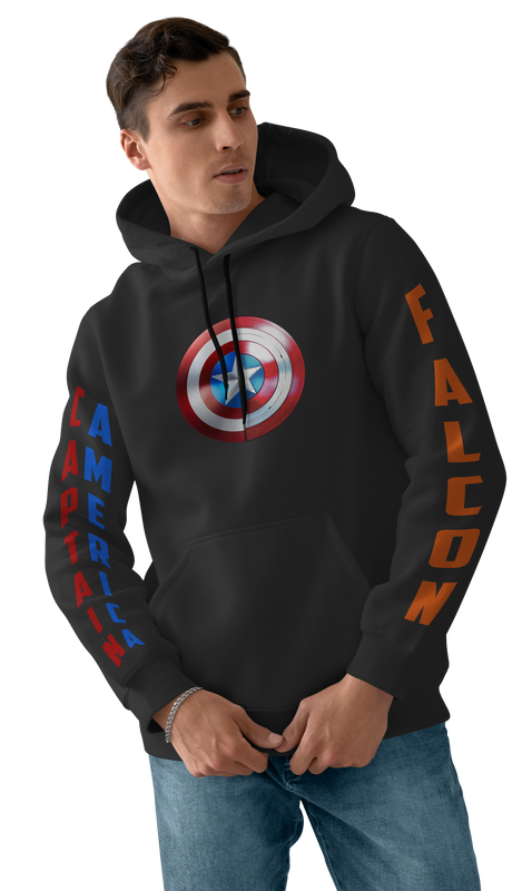 Captain America Design premium 450gsm Premium Hoodie