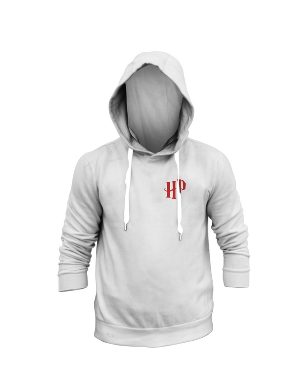 Harry Potter Design White Hoodie 100% Cotton