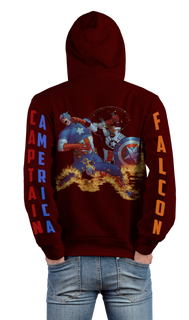 Captain America Design premium 450gsm Premium Hoodie