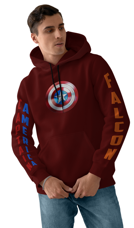 Captain America Design premium 450gsm Premium Hoodie