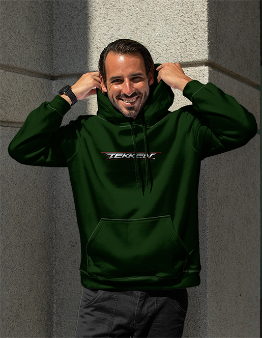 Tekken Marshal Law Designs Green Pullover 450gsm Premium Hoodie