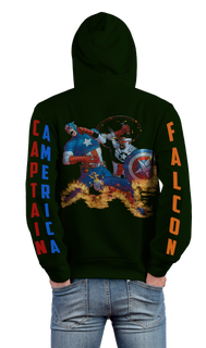 Captain America Design premium 450gsm Premium Hoodie