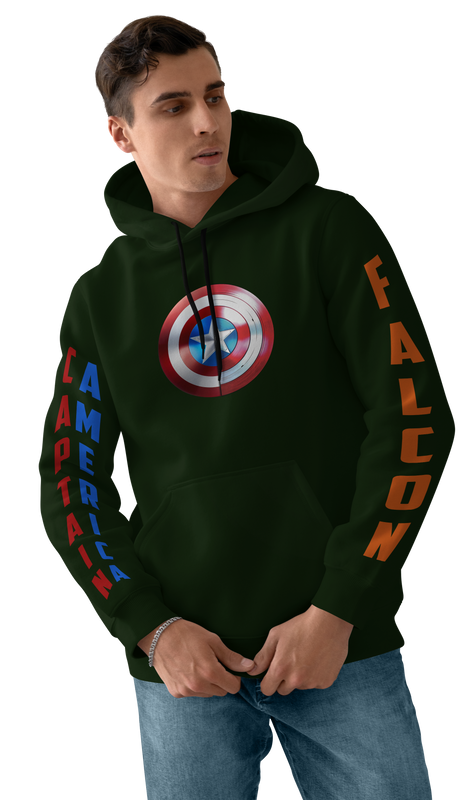 Captain America Design premium 450gsm Premium Hoodie