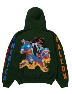 Captain America Design premium 450gsm Premium Hoodie