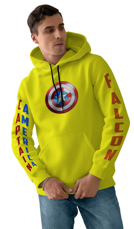 Captain America Design premium 450gsm Premium Hoodie