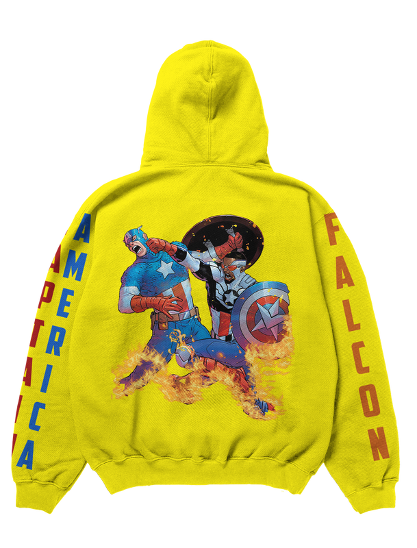 Captain America Design premium 450gsm Premium Hoodie