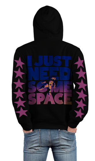 Space Astronaut Design 450gsm Premium Hoodie