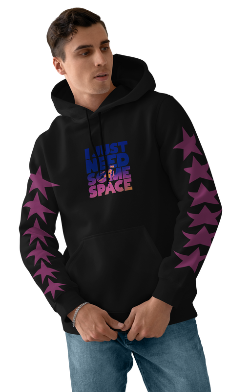 Space Astronaut Design 450gsm Premium Hoodie