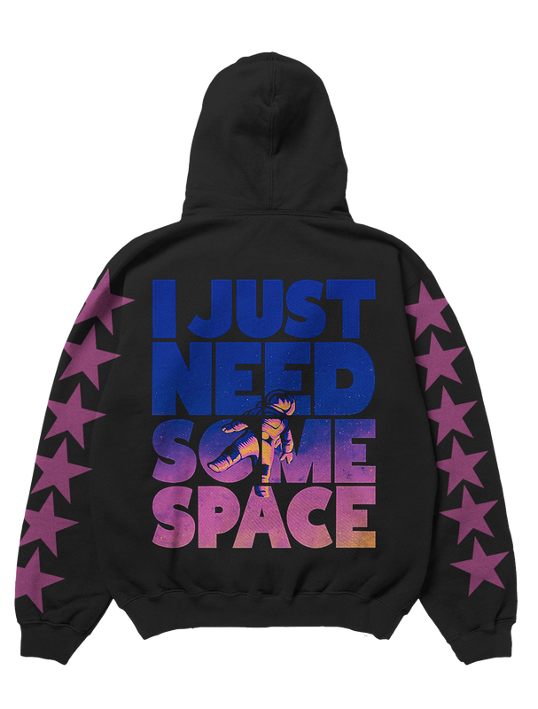 Space Astronaut Design 450gsm Premium Hoodie