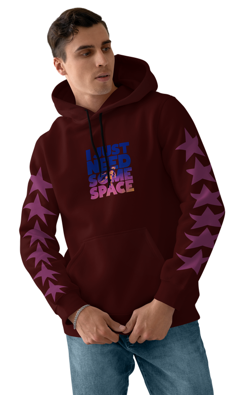 Space Astronaut Design 450gsm Premium Hoodie