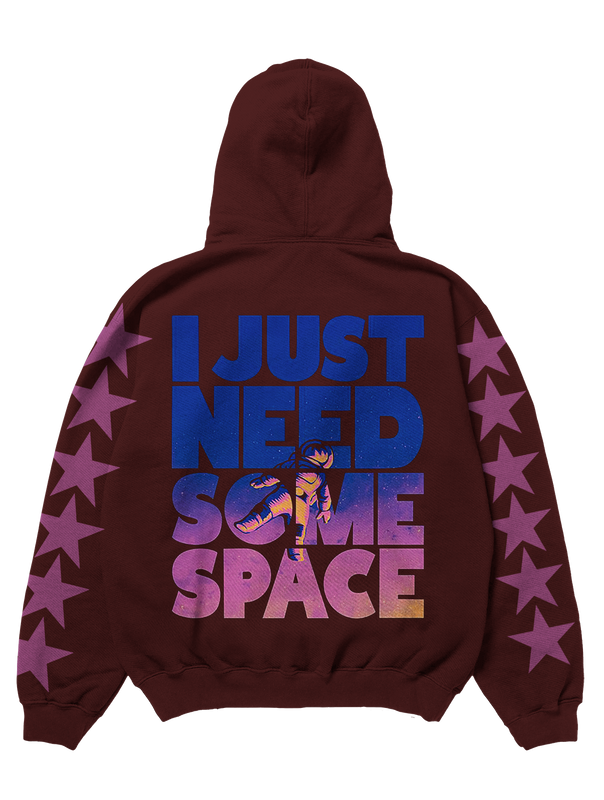 Space Astronaut Design 450gsm Premium Hoodie