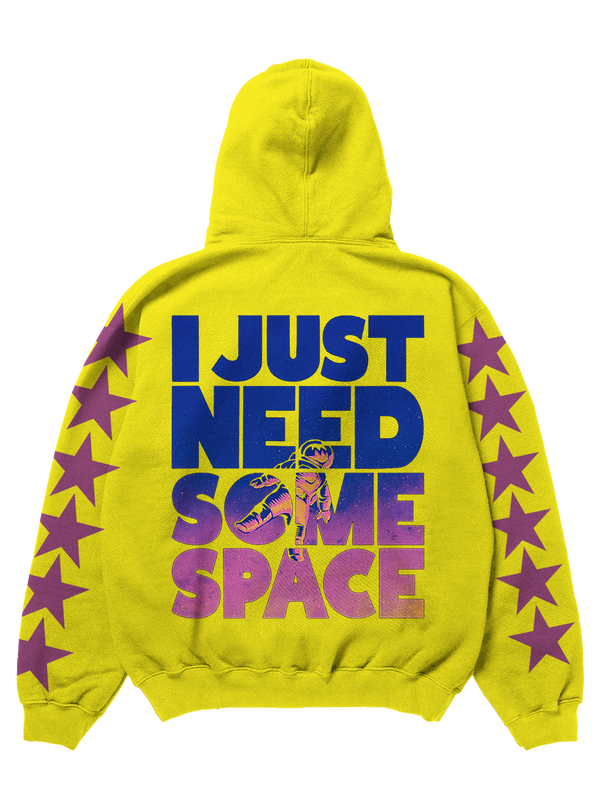 Space Astronaut Design 450gsm Premium Hoodie