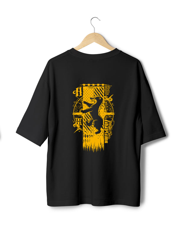 HARRY POTTER HUFFLEPUFF UNISEX OVERSIZED T-SHIRT