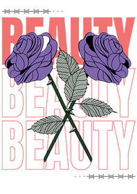 Beauty Design Olive Green T-shirt