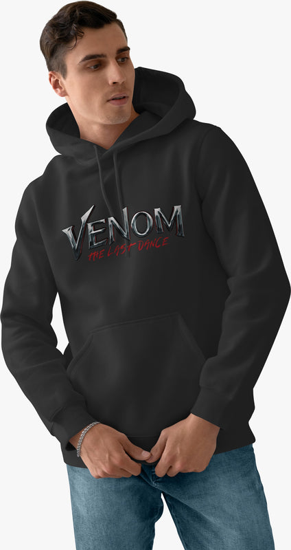 Venom Knull Design Black 450gsm Premium Hoodie