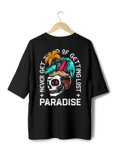 SKULL PARADISE UNISEX OVERSIZED T-SHIRT