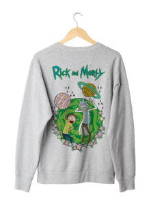 Rick and Morty Design 100% Cotton Sweatshirt