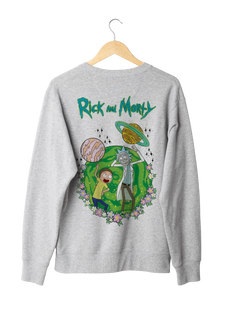 Rick and Morty Design 100% Cotton Sweatshirt