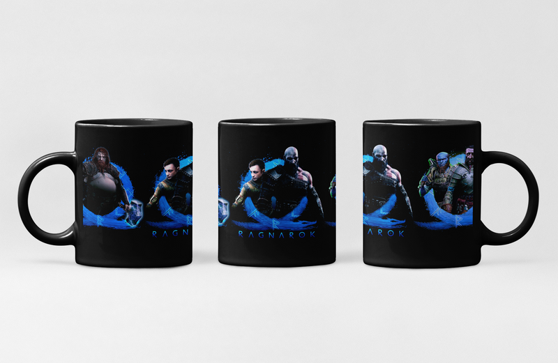 God of war design 11oz Magic mug