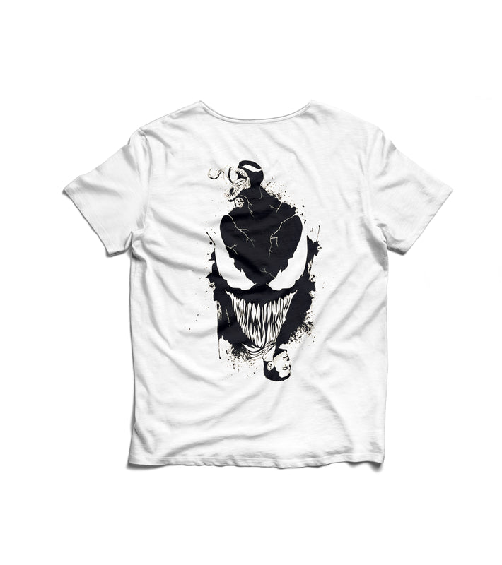 VENOM AND EDDIE UNISEX REGULAR SIZED T-SHIRT