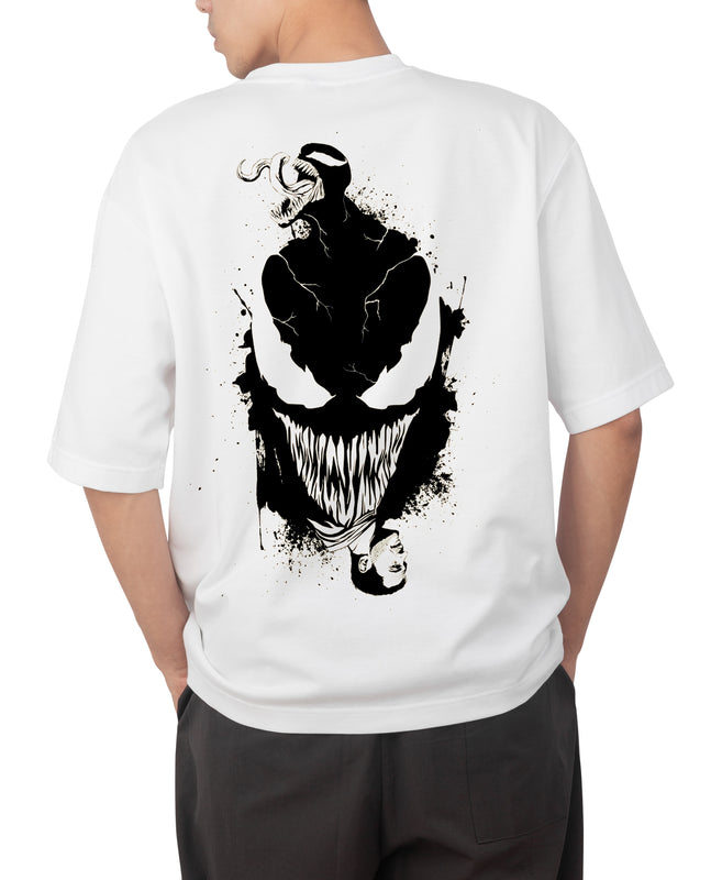 VENOM AND EDDIE UNISEX OVERSIZED T-SHIRT