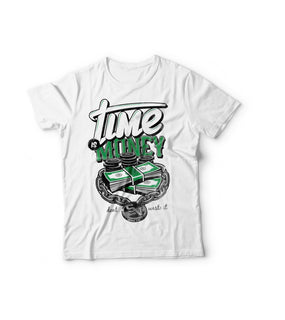 TIME IS MONEY UNISEX REGULAR SIZED T-SHIRT