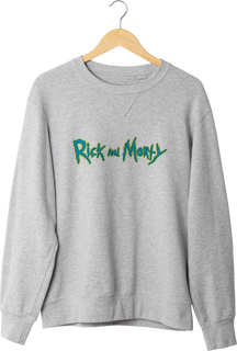 Rick and Morty Design 100% Cotton Sweatshirt