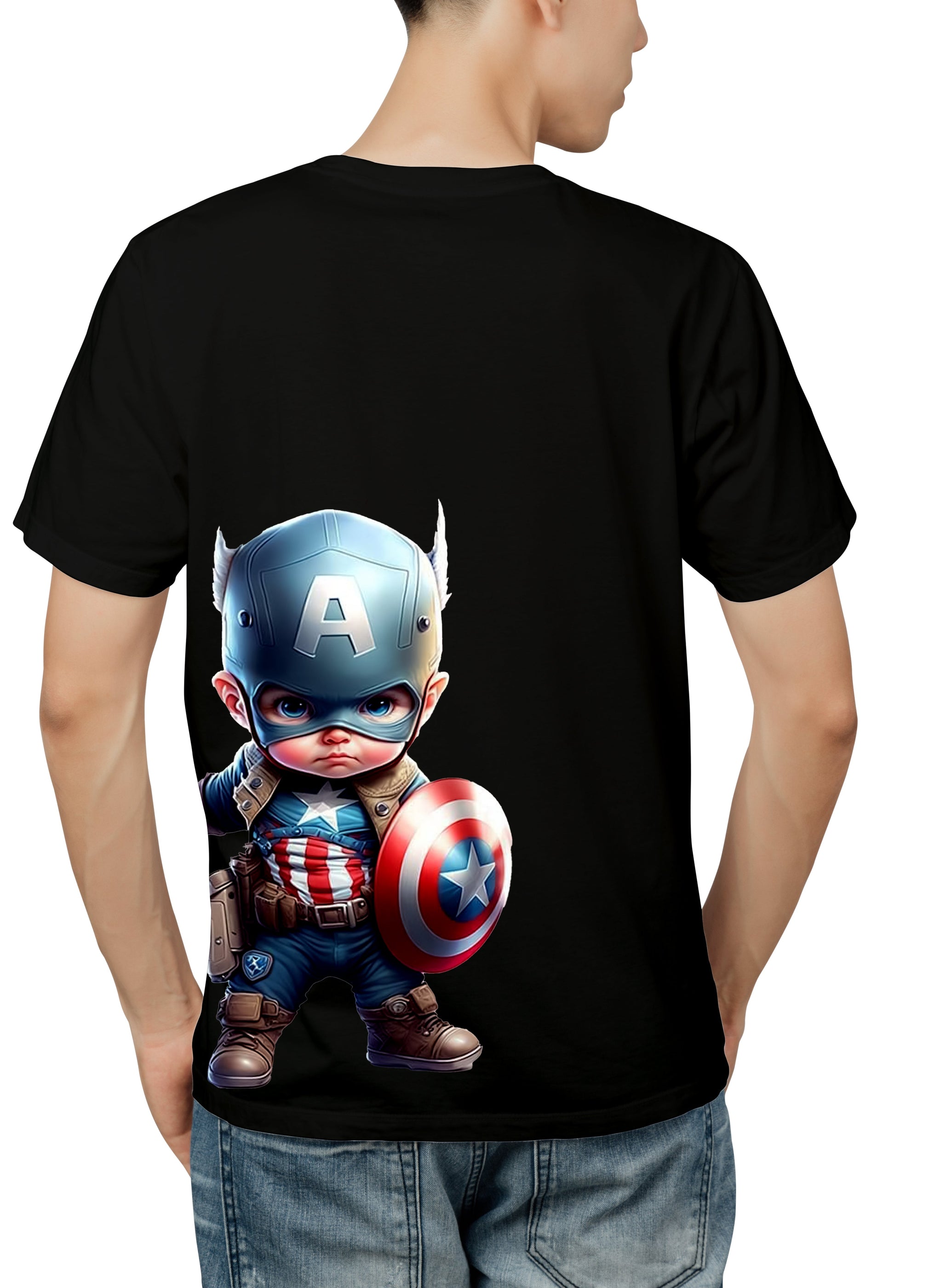 CAPTAIN AMERICA UNISEX REGULAR SIZED T-SHIRT